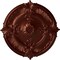 Ekena Millwork Attica Acanthus Leaf Ceiling Medallion (Canopies up to 3 1/4"), 30 1/8"OD x 1 1/2"P, Antique Copper CM30ATACS - alternate 1